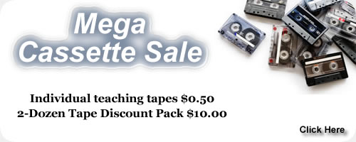 Mega Cassette Sale: everything must go! Click Here.