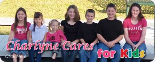 Charlyne Cares for Kids - Daily Devotions for Kids from the heart of a stander. Click Here.